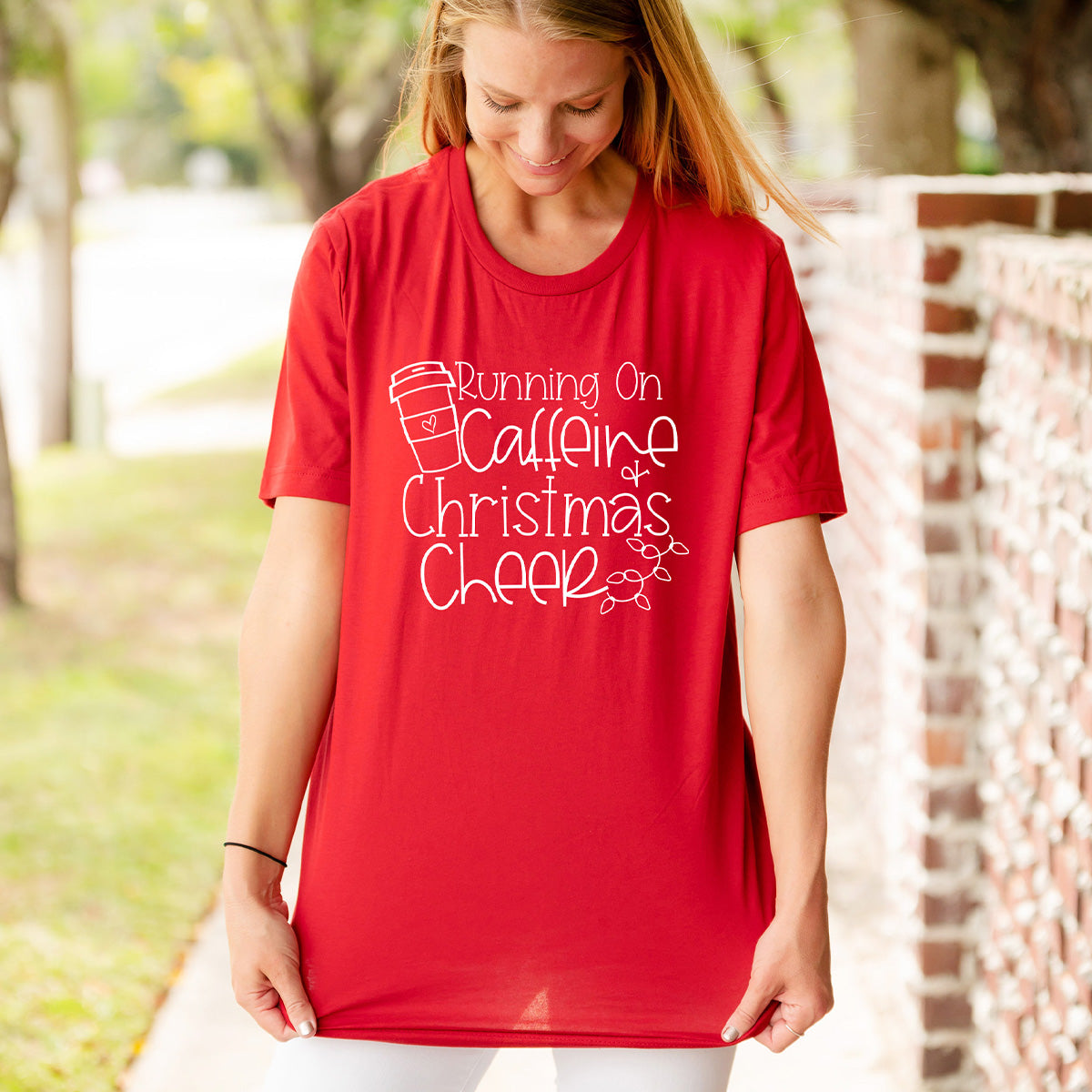 Caffeine & Christmas T-Shirt