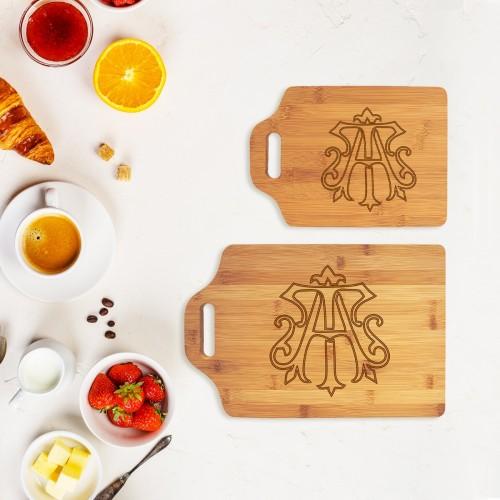 Large Size Chic Monogram Cutting Board BACK IN STOCK 1/20